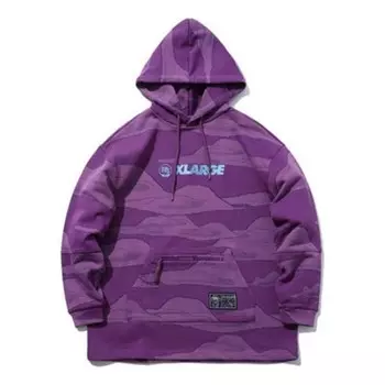 Толстовка badfive x xlarge кроссовер пуловер с капюшоном Li-Ning, фиолетовый