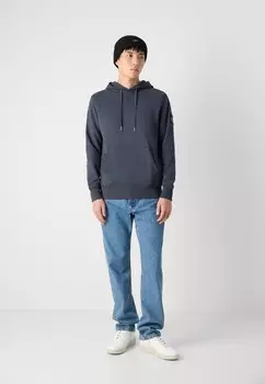 Толстовка BADGE HOODIE Calvin Klein Jeans, темно-серый