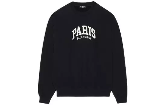 Толстовка Balenciaga Paris, черный