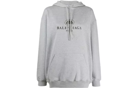 Толстовка Balenciaga женская, серый