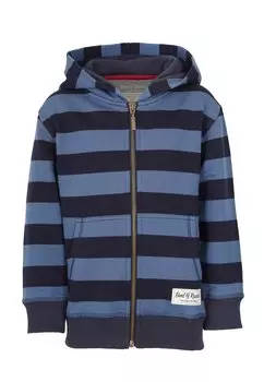 Толстовка Band of Rascals Kapuzenpullover Striped Zip, синий