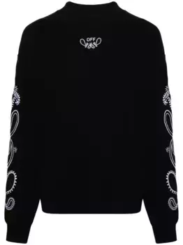 Толстовка Bandana Arrow OFF-WHITE, черный