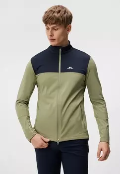 Толстовка BANKS MID LAYER J.LINDEBERG Sports, зеленый