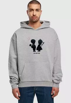 Толстовка BANKSY - ULTRA HEAVY - Hoodie Merchcode, серый