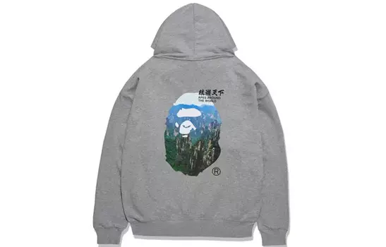 Толстовка Bape Ape World Series унисекс A Bathing Ape, черный
