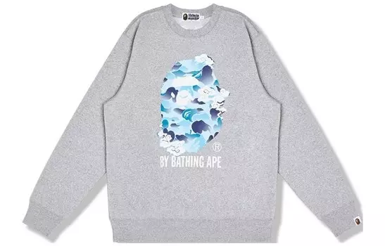 Толстовка Bape для мужчин A Bathing Ape, серый