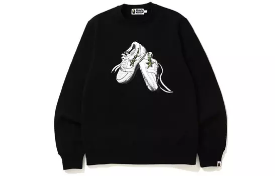 Толстовка Bape унисекс A Bathing Ape, черный