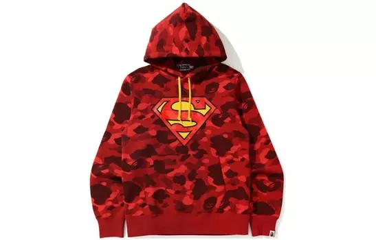 Толстовка Bape унисекс A Bathing Ape, красный