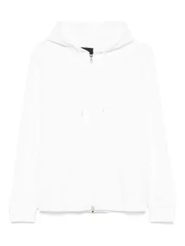 Толстовка Barba с капюшоном на молнии, белый