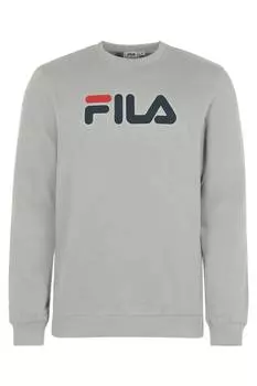 Толстовка Barbian с овальным вырезом горловины Fila, серый