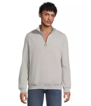 Толстовка Barbour Beckhill Half Zip Sweatshirt, цвет Grey Marl