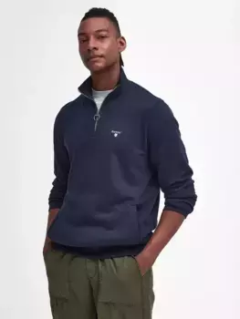 Толстовка Barbour Beckhill Half-Zip, темно-синий
