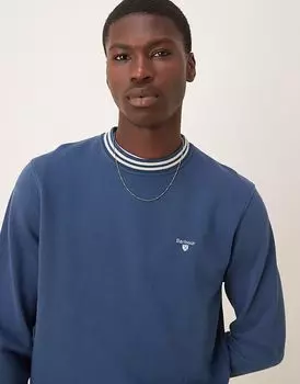 Толстовка Barbour Rosford с круглым вырезом из темного денима