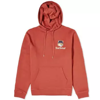 Толстовка Barbour x Maison Kitsun, оранжевый