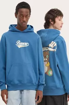 Толстовка Barrow из хлопка, синий