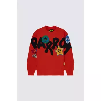 Толстовка Barrow Kids F4BKJUSW061, оранжевый