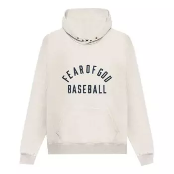Толстовка baseball hoodie 'cream heather' Fear Of God, бежевый
