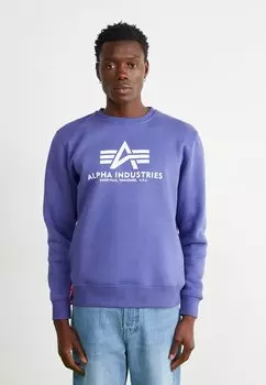 Толстовка BASIC Alpha Industries, темно-фиолетовый