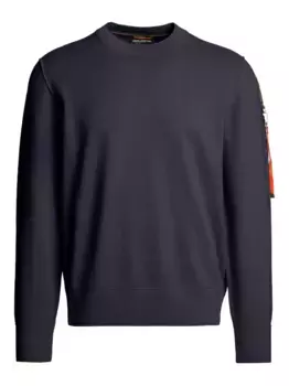 Толстовка Basic Braw с круглым вырезом Parajumpers, синий