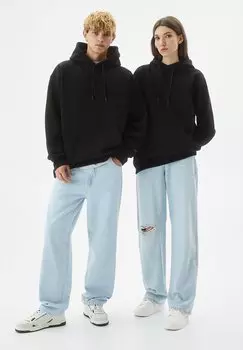 Толстовка Basic Colored PULL&BEAR, черный