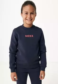 Толстовка Basic Crew Neck With Chestprint Mexx, цвет navy