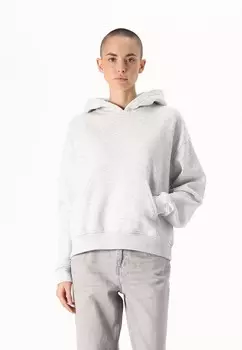 Толстовка BASIC ORIGINAL HOODIE Gina Tricot Petite, серый