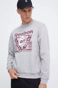 Толстовка Basketball Reebok, серый