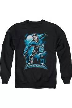 Толстовка Batman All Grown Up Adult с круглым вырезом Gildan, черный