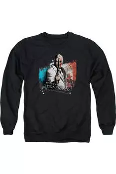 Толстовка Batman Arkham City Two Face для взрослых с круглым вырезом Gildan, черный