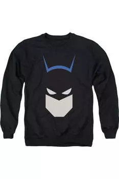 Толстовка Batman Bat Head для взрослых с круглым вырезом Gildan, черный