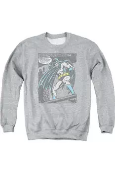 Толстовка Batman Bat Origins для взрослых с круглым вырезом Gildan, цвет athletic heather