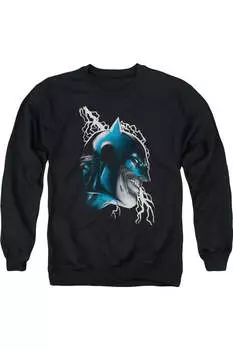 Толстовка Batman Crazy Grin для взрослых с круглым вырезом Gildan, черный