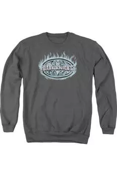 Толстовка Batman Dark Knight Steel Shield для взрослых с круглым вырезом Gildan, цвет charcoal