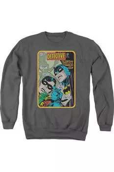 Толстовка Batman Detective #380 для взрослых с круглым вырезом Gildan, цвет charcoal