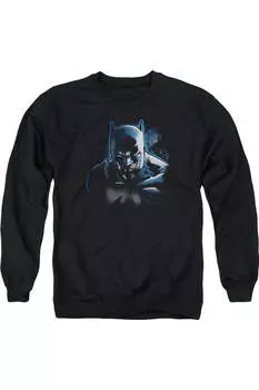 Толстовка Batman Don't Mess With The Bat для взрослых с круглым вырезом Gildan, черный