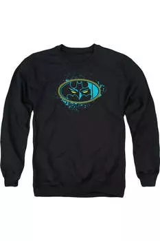 Толстовка Batman Eyes In The Darkness для взрослых с круглым вырезом Gildan, черный