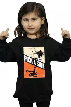 Толстовка Batman Football Pick A Side DC Comics, черный