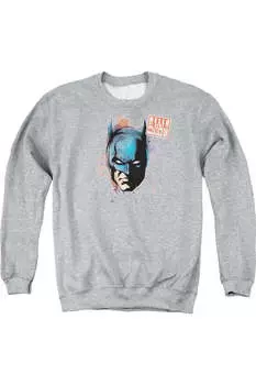 Толстовка Batman Hello для взрослых с круглым вырезом Gildan, цвет athletic heather