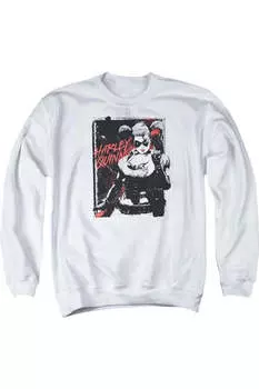 Толстовка Batman House Call для взрослых с круглым вырезом Gildan, белый