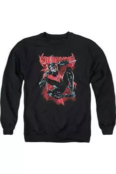 Толстовка Batman Nightwing для взрослых с круглым вырезом Gildan, черный