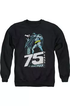 Толстовка Batman Rooftop для взрослых с круглым вырезом Gildan, черный