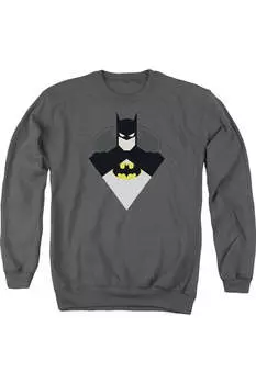 Толстовка Batman Simple Bat для взрослых с круглым вырезом Gildan, цвет charcoal