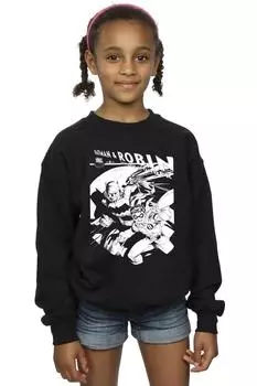 Толстовка «Бэтмен и мальчик-чудо» DC Comics, черный