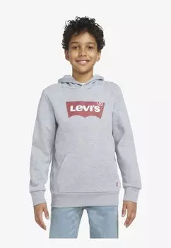 Толстовка BATWING SCREENPRINT HOODIE Levi's, цвет grey heather
