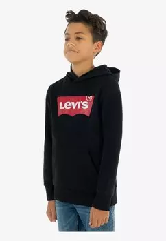 Толстовка BATWING SCREENPRINT HOODIE Levi's, цвет black