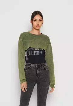 Толстовка BDG Urban Outfitters, темно-зеленый