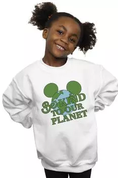 Толстовка Be Kind с Микки Маусом Disney, белый