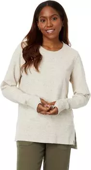 Толстовка Bean's Cosy с разрезом по краю L.L.Bean, цвет Gray Birch Heather