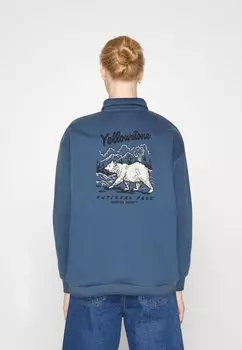 Толстовка BEAR YELLOWSTONE UNISEX Kaotiko, prusia