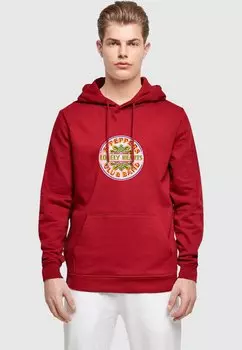 Толстовка Beatles Sgt Pepper'S Lonely Hearts Basic Merchcode, цвет burgundy